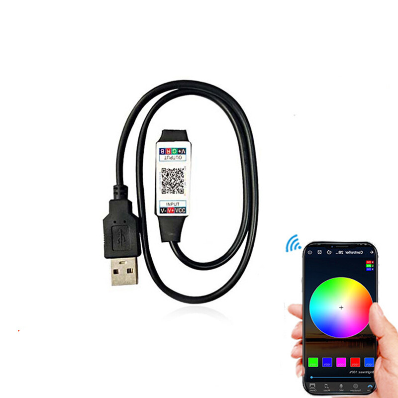 Mini USB Bluetooth Controller Rgb Controller For 2835 5050 Led strip Android