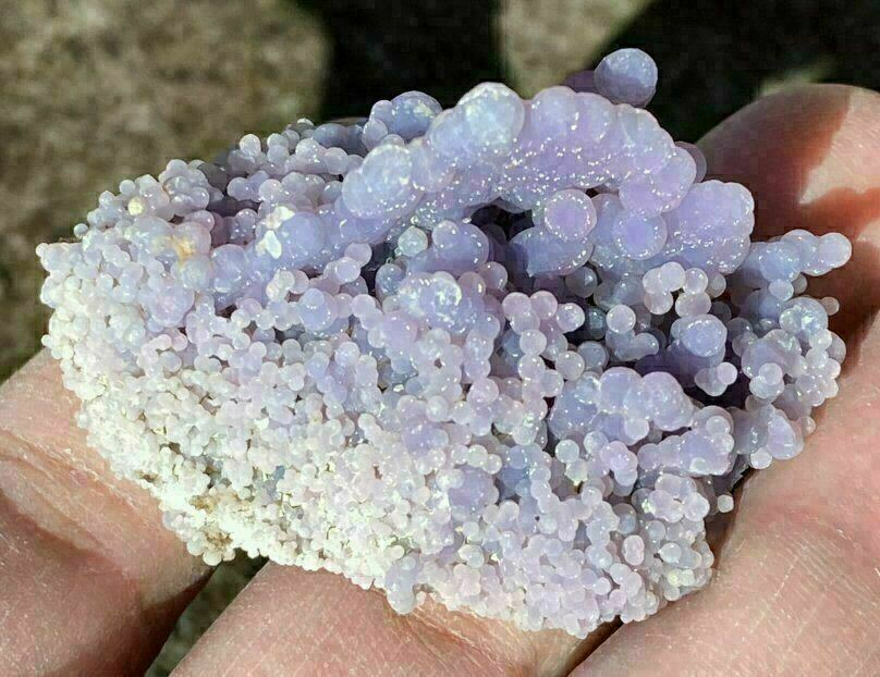 ~Weird~ Botryoidal Grape Chalcedony Specimen - AKA Mankarra Agate - C9