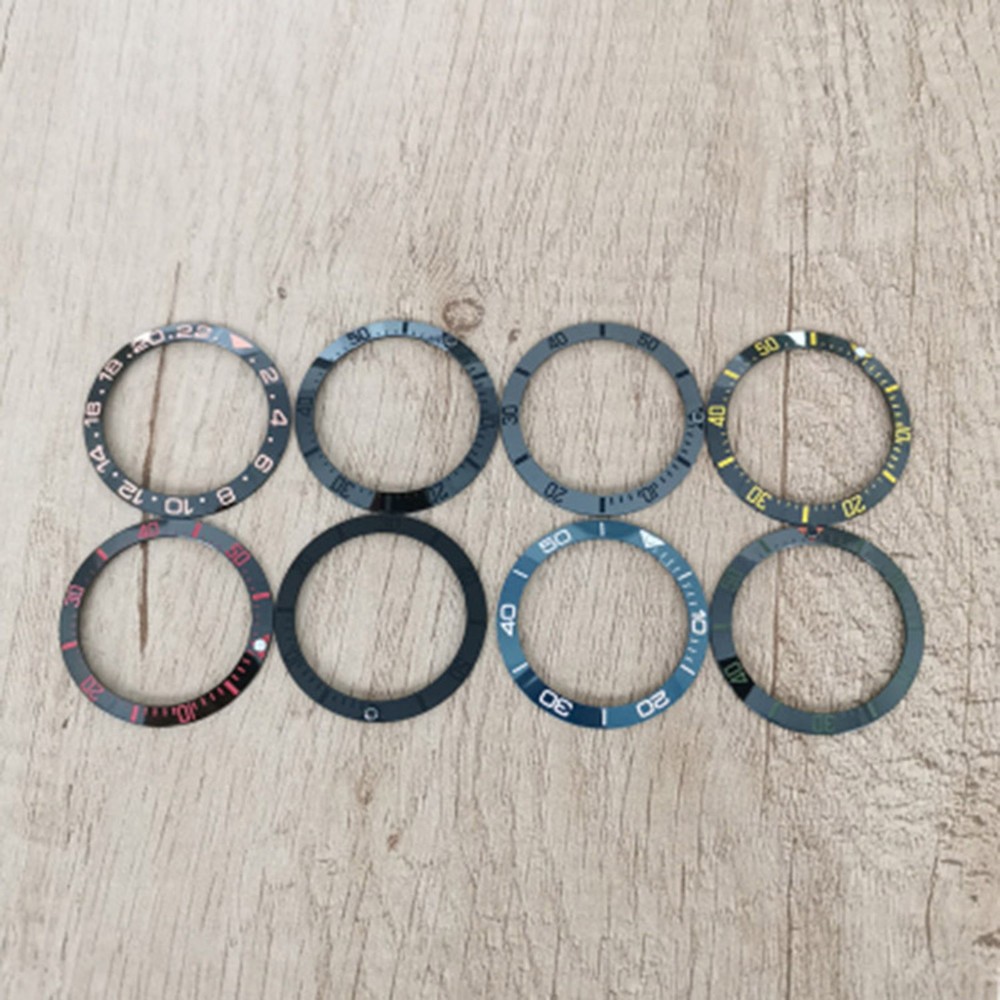 38mm Ceramic Bezel Insert Frosted Watch Ring Bezel Inner Diameter 30.5mm Replace