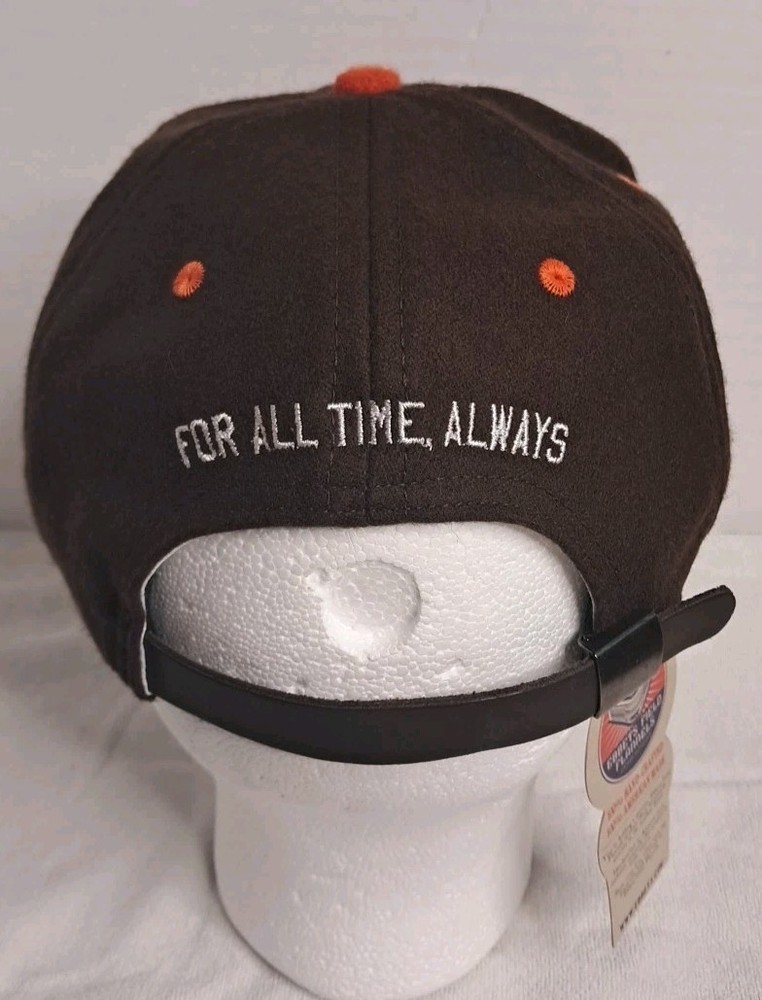 NWT Loki Marvel Studios Cast & Crew Brown Wool Baseball Adjustable Hat Cap- RARE