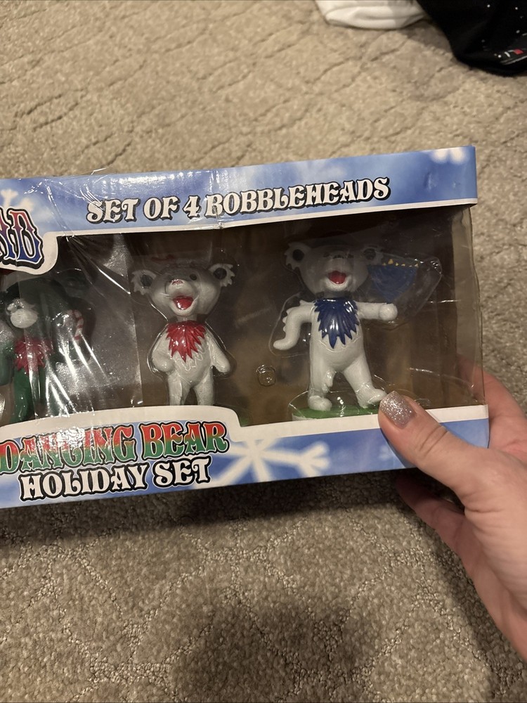 Grateful DEAD Dancing Bear Holiday Set