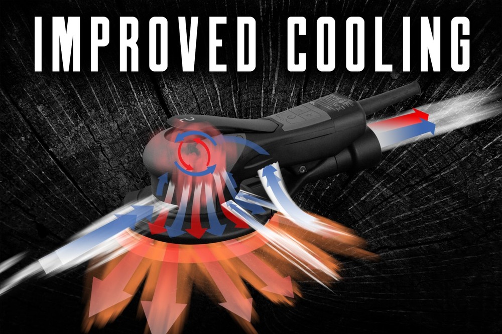 AirVANTAGE 6" Gen2 PLUS Electric ROS Kit - 3/16" Orbit: Hook & Loop