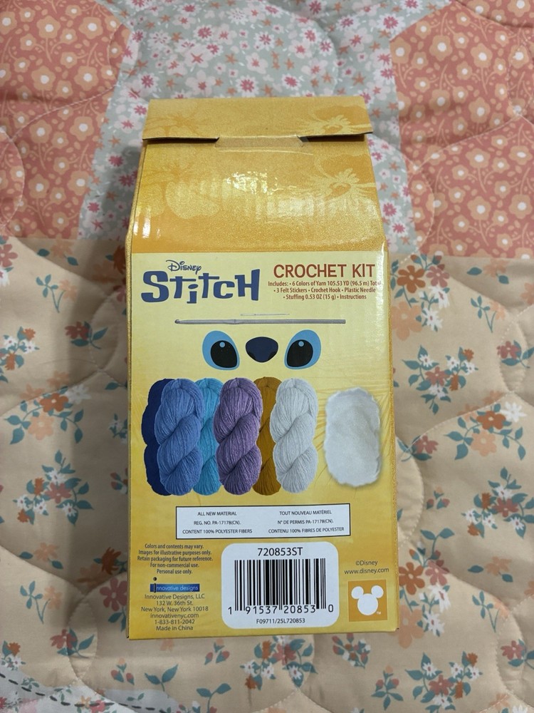 Disney Stitch Crochet Kit