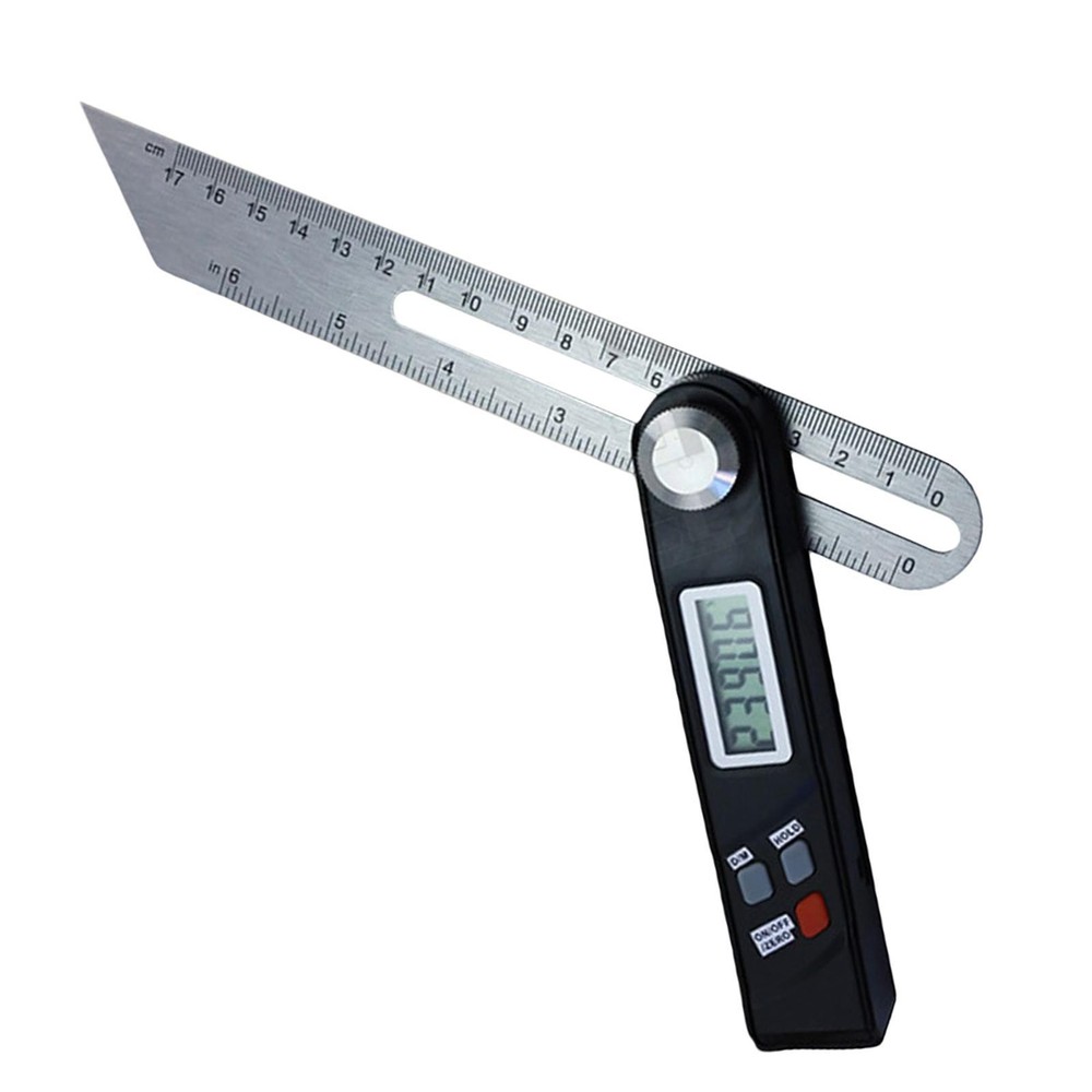 Digital Angle Bevel Gauge Horizontal Vertical Triangle Ruler Marking Cut