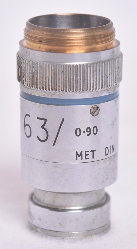 Vickers Microplan Objective Optics Microscope Lens 63/0-90 CC4369