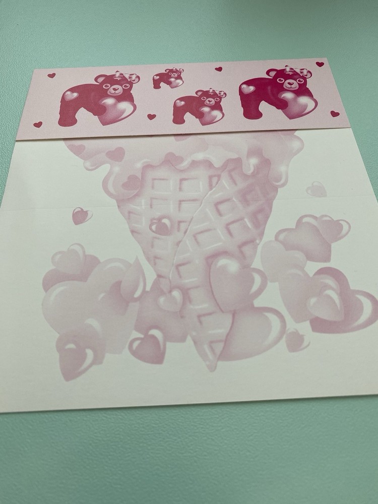 Vintage Rare Lisa Frank Postalette
