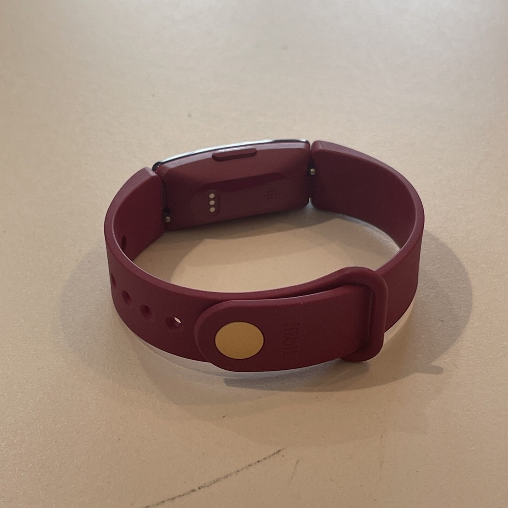 Fitbit Inspire Version 1 Fitness Tracker, One Size Adjustable Red