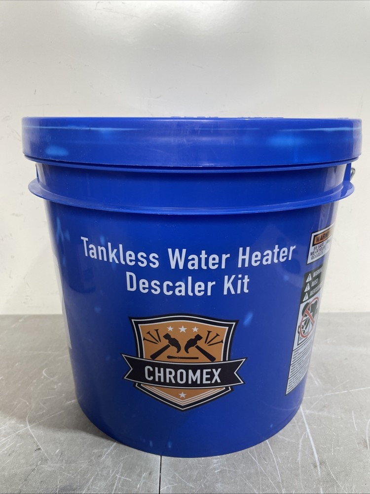 chromex tankless water heater descaler kit