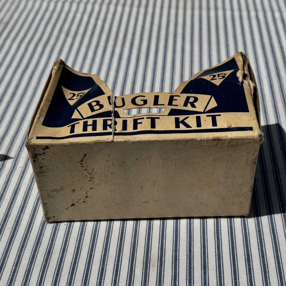 Vintage Bugler Cigarette Rolling Machine Bugler Thrift Kit With Original Box