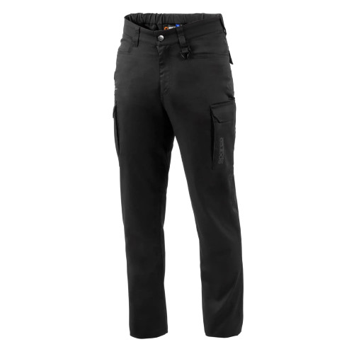 Sparco FTW Vermont Work Cargo Pants Size XL Black/Grey