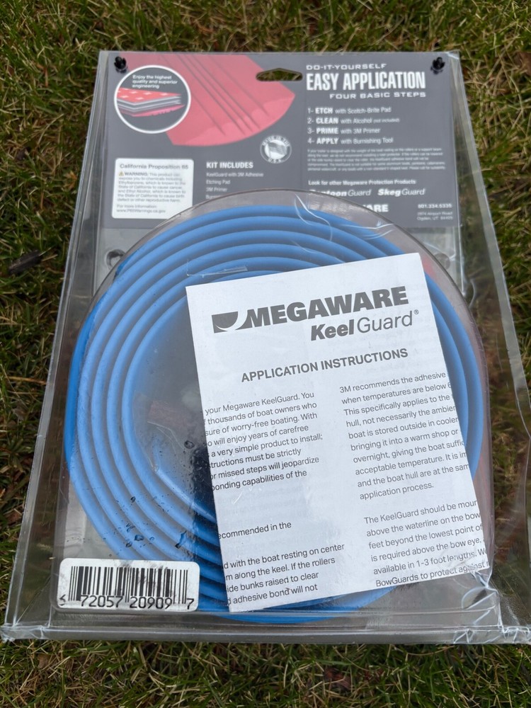Megaware Keelguard Boat Hull Protector - Blue - 9ft *NEW*