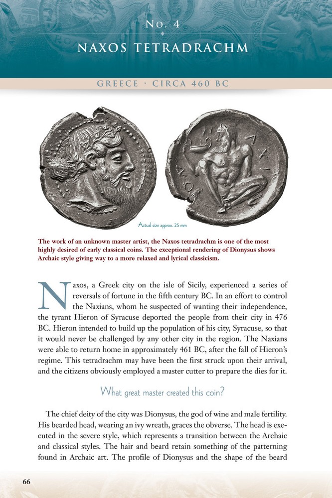 Whitman's 100 Greatest Ancient Coins Revised 6x9 3rd Edition