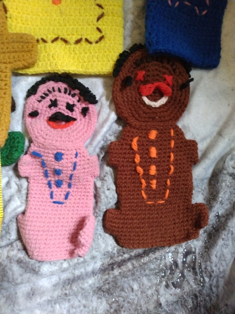 Crochet Puppets (9) Handle Puppets