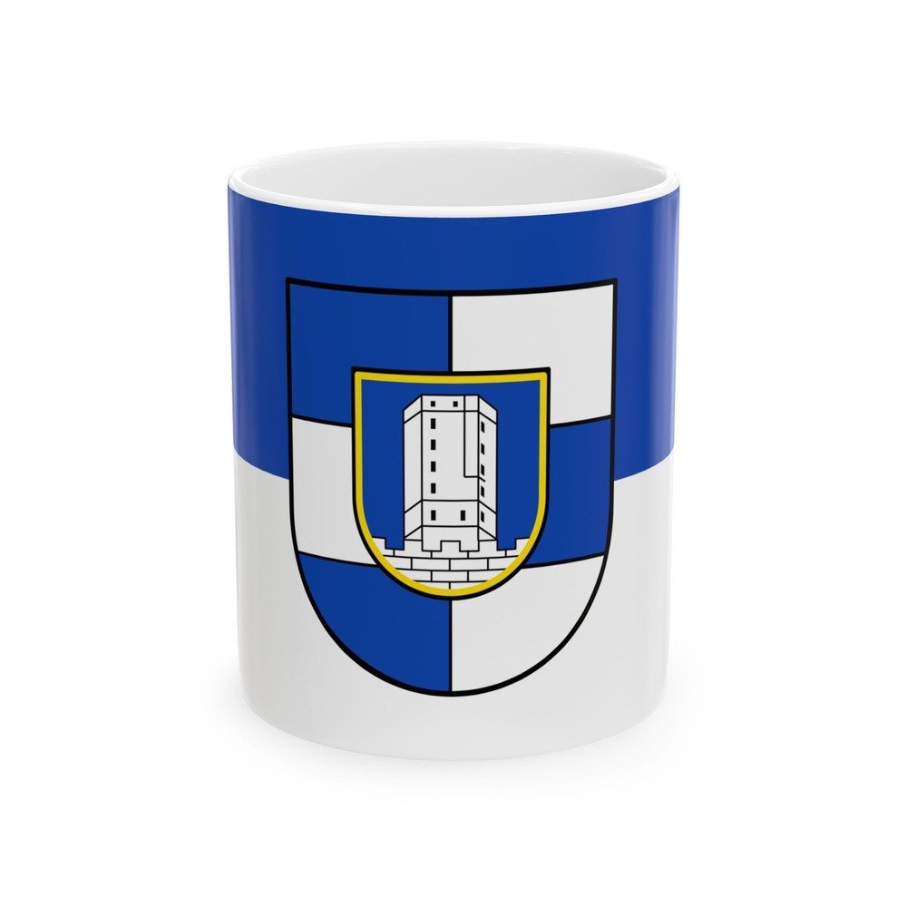 Flagge Adelebsen (Germany) White Coffee Mug