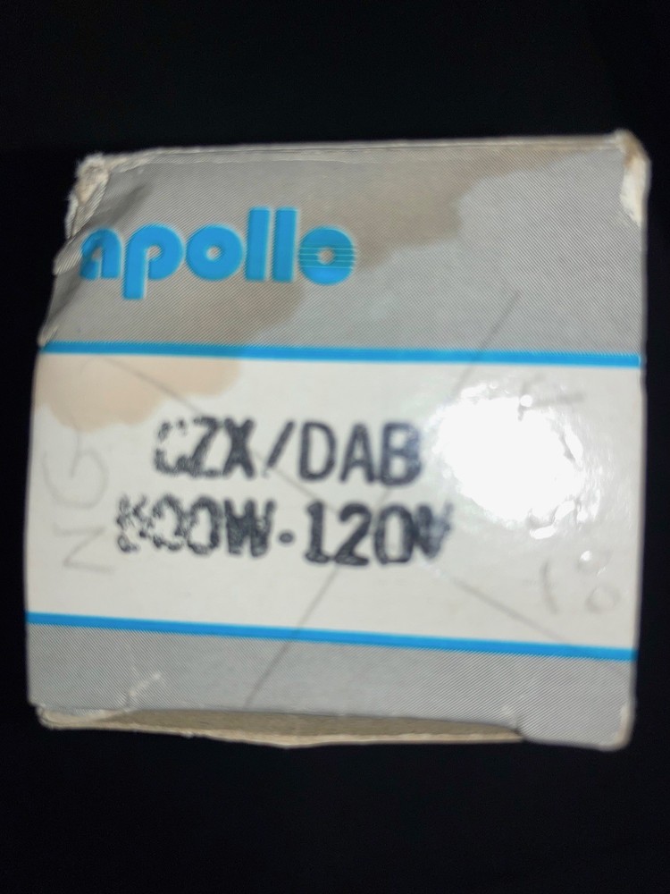 LIGHT BULB Apollo Stage Studio Projector With Box Vintage