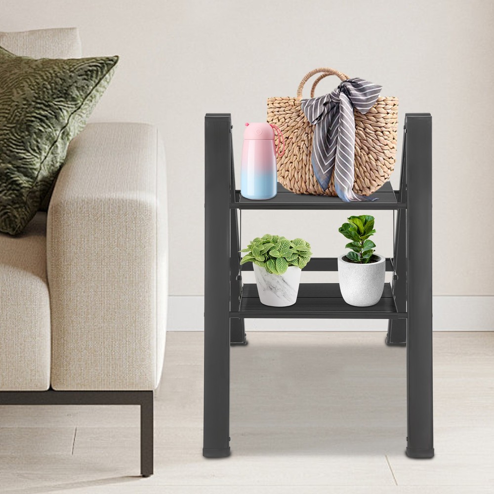 For Office Home Kitchen Folding Step Stool Portable Folding Step Stool Multi-Use