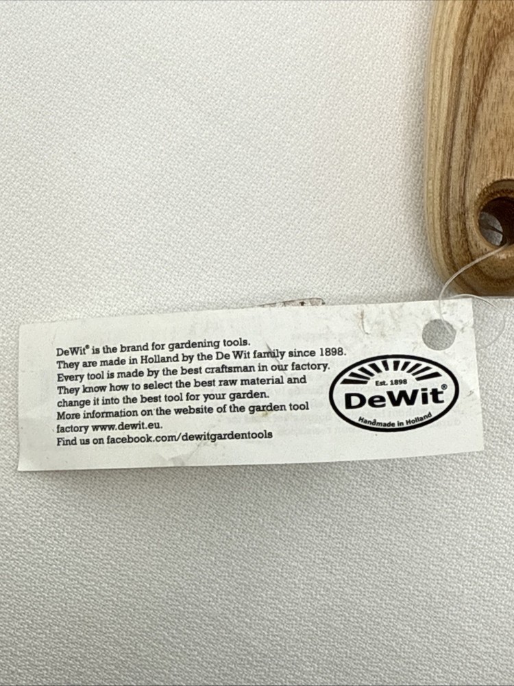 DeWit Weedpopper, New With Tags