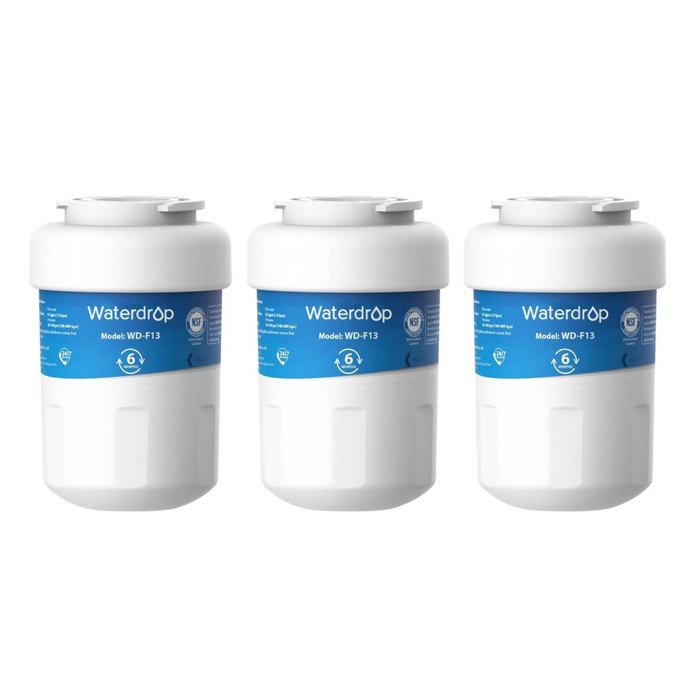 Waterdrop Replacement for GE® MWF®, SmartWater® MWFP  Fridge Water FilterS(1-6)