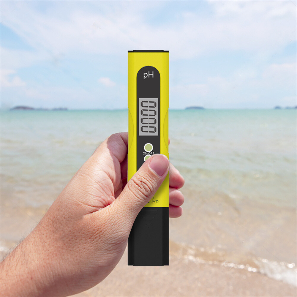 2-Pack PH Meter PH Level Test Pen Electrode Sensor Reader for Pond, Tape Water