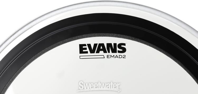 Evans EMAD2 Bass Drum System Bundle - 18 inch