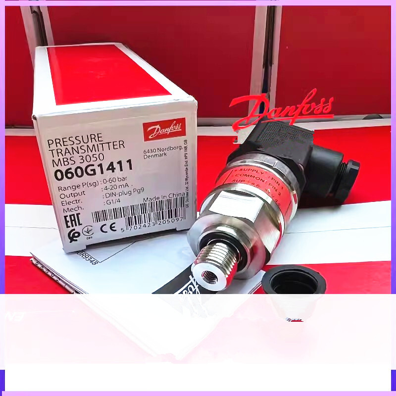 1pcs Danfoss Pressure Transmitter Sensor MBS3050 060G1411 0-60bar