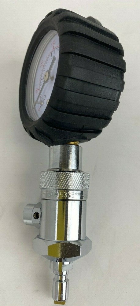 Intermediate Pressure Gauge Checker Release Scuba Dive Tank Regulator