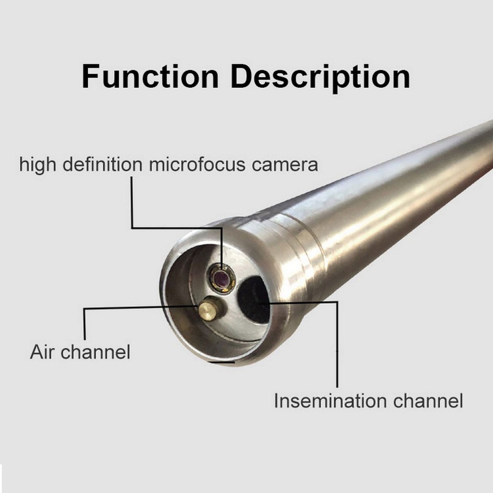 Artificial Insemination Gun Visual Endoscope Pig Sheep Veterinary Breeding Kit