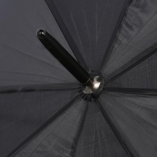 5 Ft. Golf Umbrella in All Black White