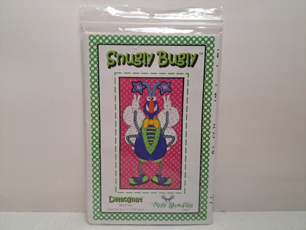 Amy Bradly Pattern - Snugly Bugly: Demognat #ABD173 - Uncut