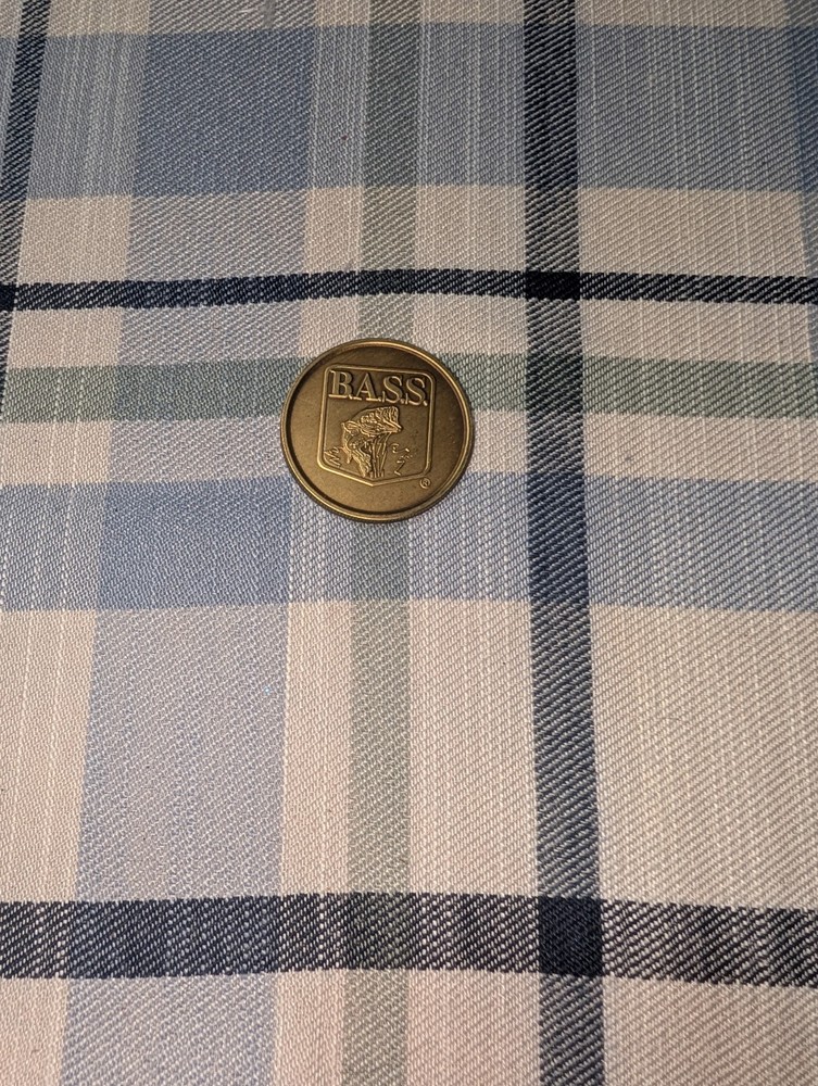"Brass" Bass Collector's Coin  Material Unknown