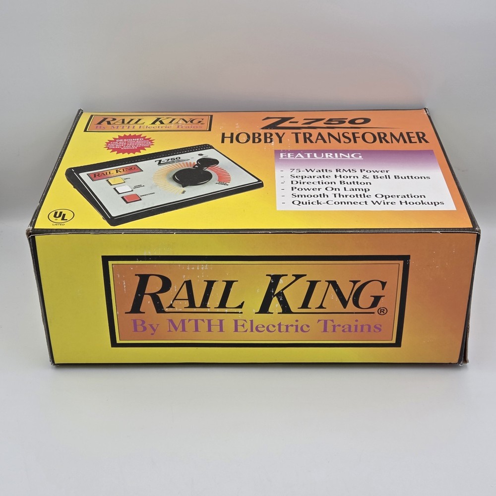 MTH Rail King Z-750 Hobby Transformer (Controller + Power Pack)