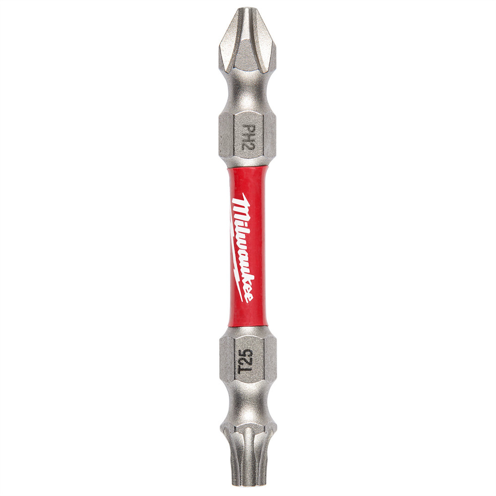 Milwaukee Tool SHOCKWAVE PH2/T25 ImpactDouble Ended Bit