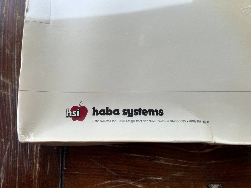 HabaMerge software, Form Lette/mailing Label Program for AppleWorks Macintosh