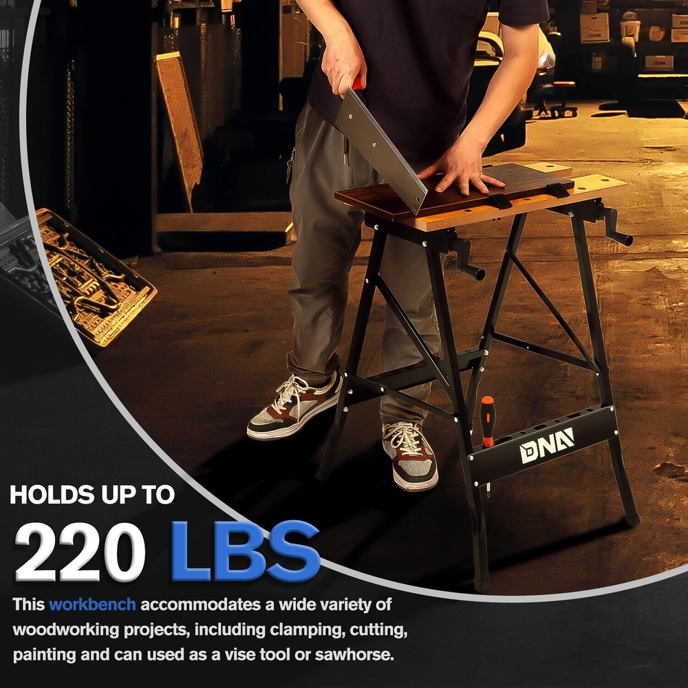 100 KG Adjustable Portable Foldable Multi-Purpose w/Measuring Ruler & Protractor