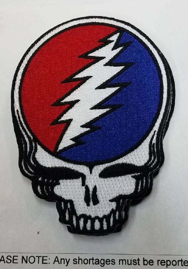 GRATEFUL DEAD  PATCH NEW  FUTURE VINTAGE OOP GARCIA