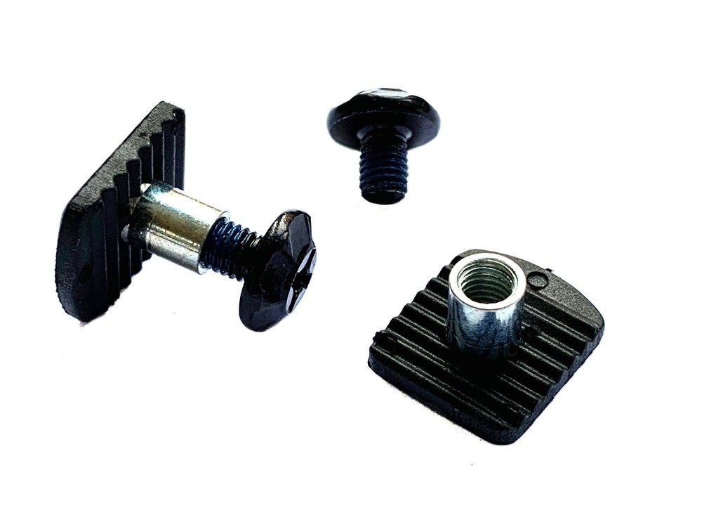 Nitro Snowboard Bindings - Highback Mounting Set - T-Nut & Bolt - Phantom