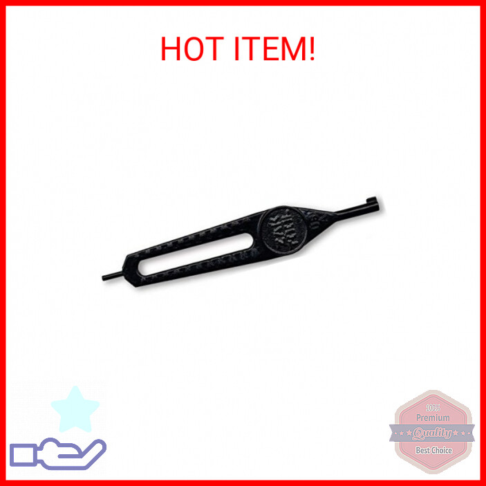 Zak Tool Super Flat Grip Universal Handcuff Key Solid Steel Black ZT25
