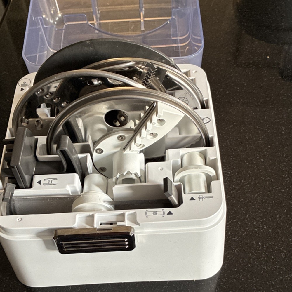 KitchenAid Multifunctional Food Processor Attachment Kit White with Storage Case