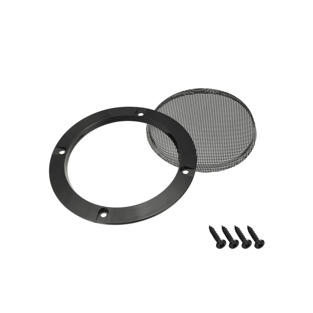 4PCS 3" Speaker Grill Black