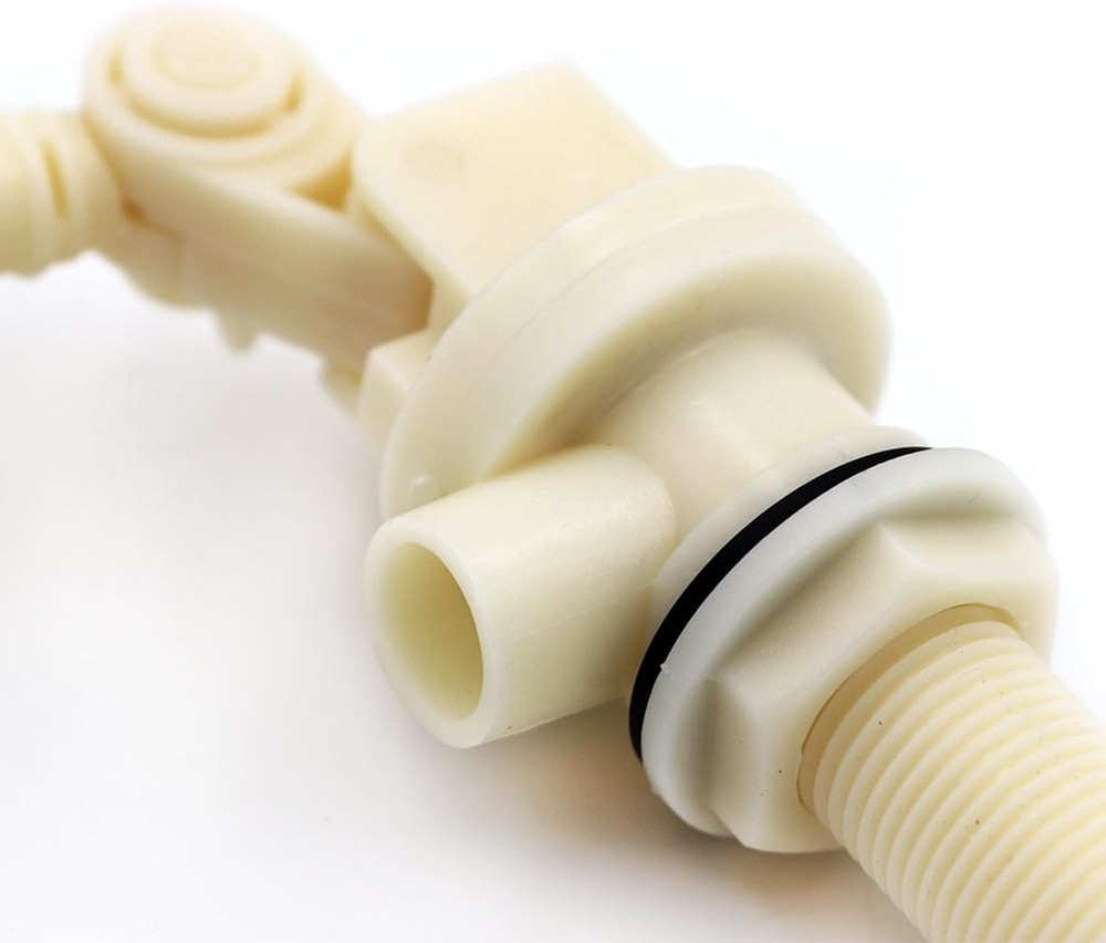 2 Pack Float Valve 1/2 Inch Water Float Ball Valve with Adjustable Arm Filter fo