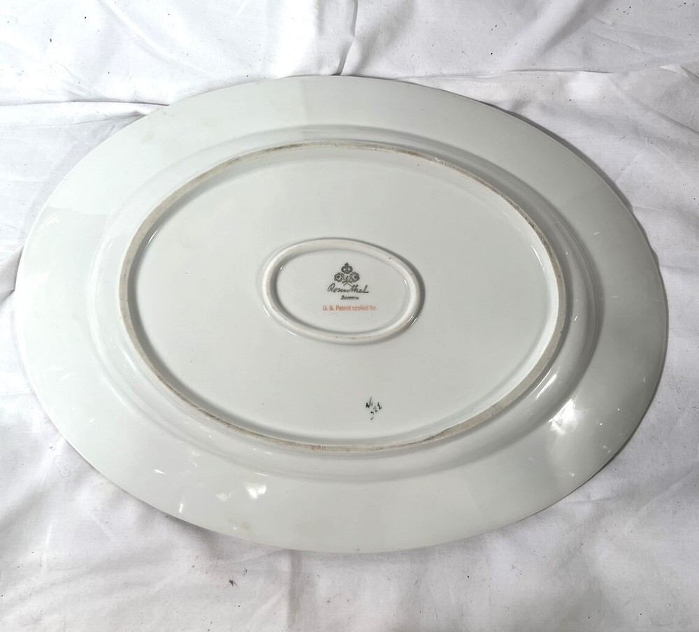 ROSENTHAL Old Virginia 13" Oval Platter