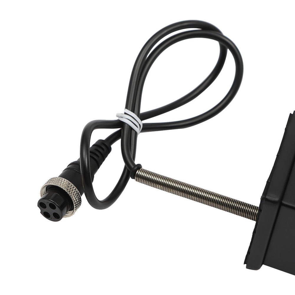 Modern Kitchen Automatic Sensor Faucet Black With Temperature-regulating Valve.