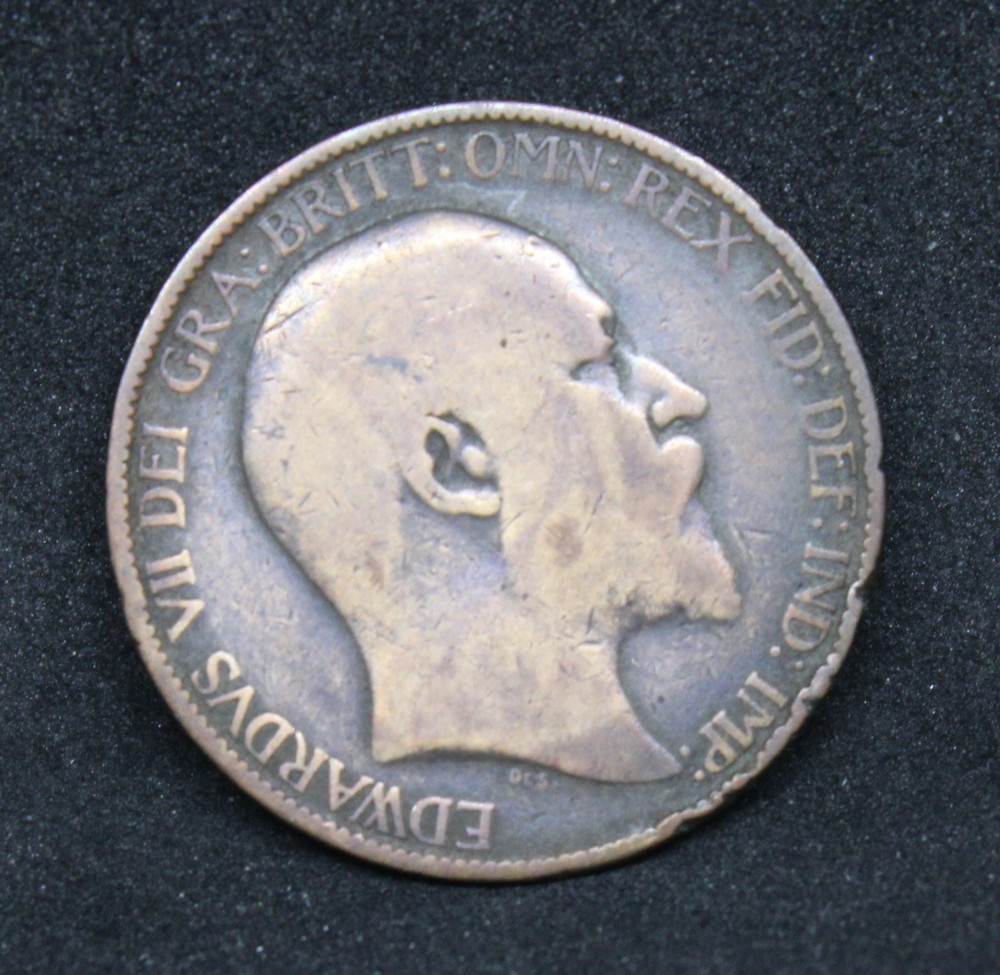 1904 Great Britain Half Penny