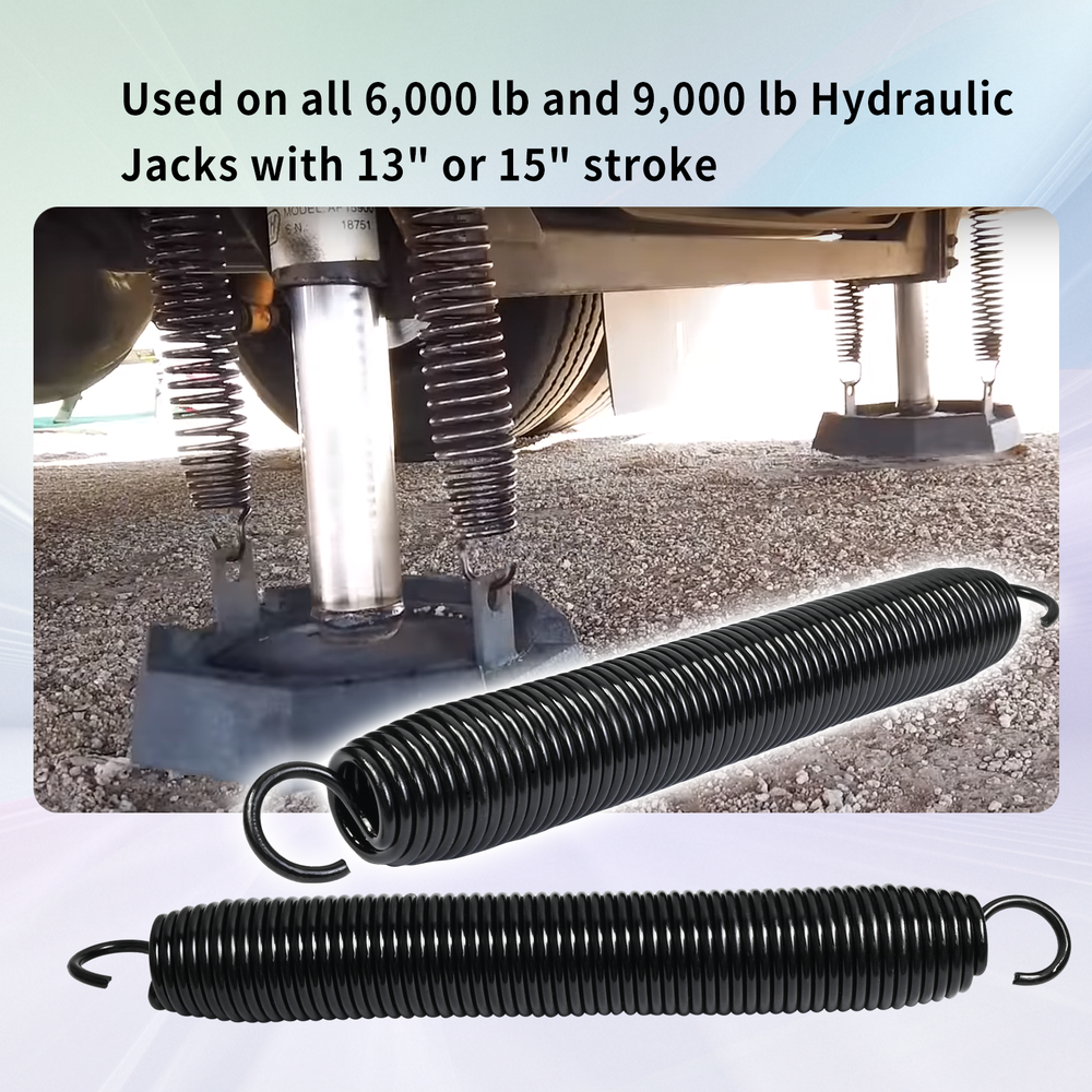2 pack Replacement Spring Kit Fits R3847 Hydraulic Leveling Jacks