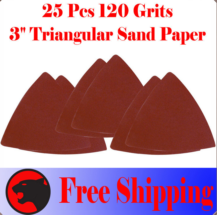 Pack 25 Sandpaper Oscillating Multi Tool work work