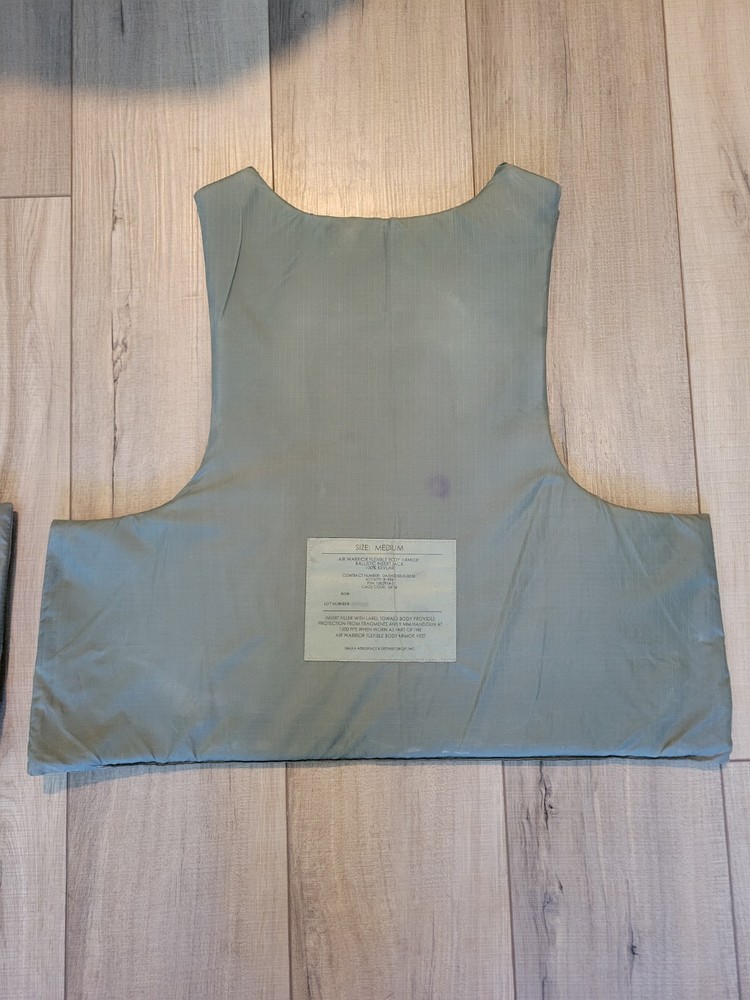 Soft Body Armor Inserts, Front and Back (Air Warrior)