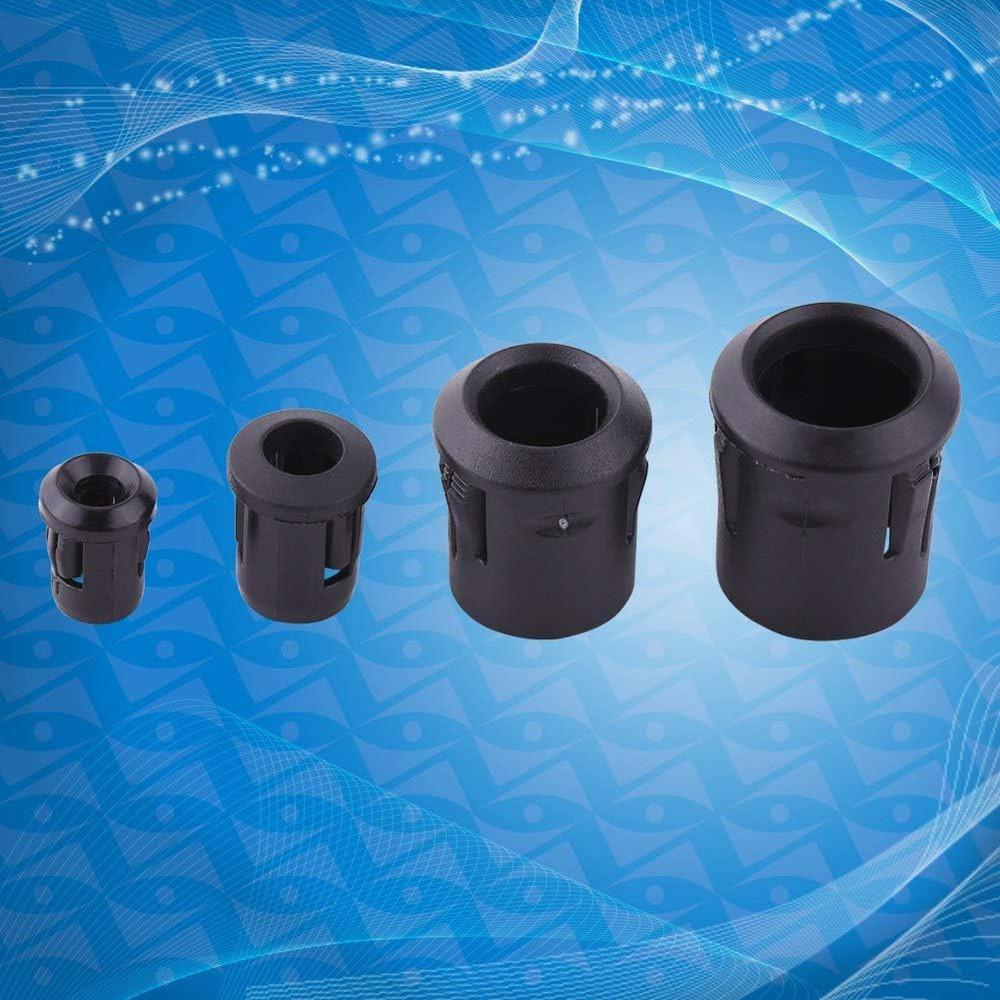 3Mm LED Holders 50PCS Plastic Bezel Mount Light Bulb Socket Clips Black Tool Kit