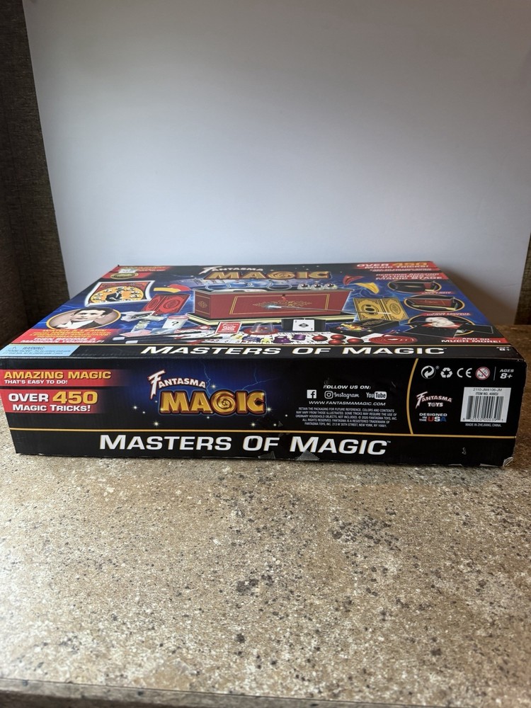 Fantasma Magic Masters Of Magic Set 450 Tricks Includes Magic Stage & Accessorie
