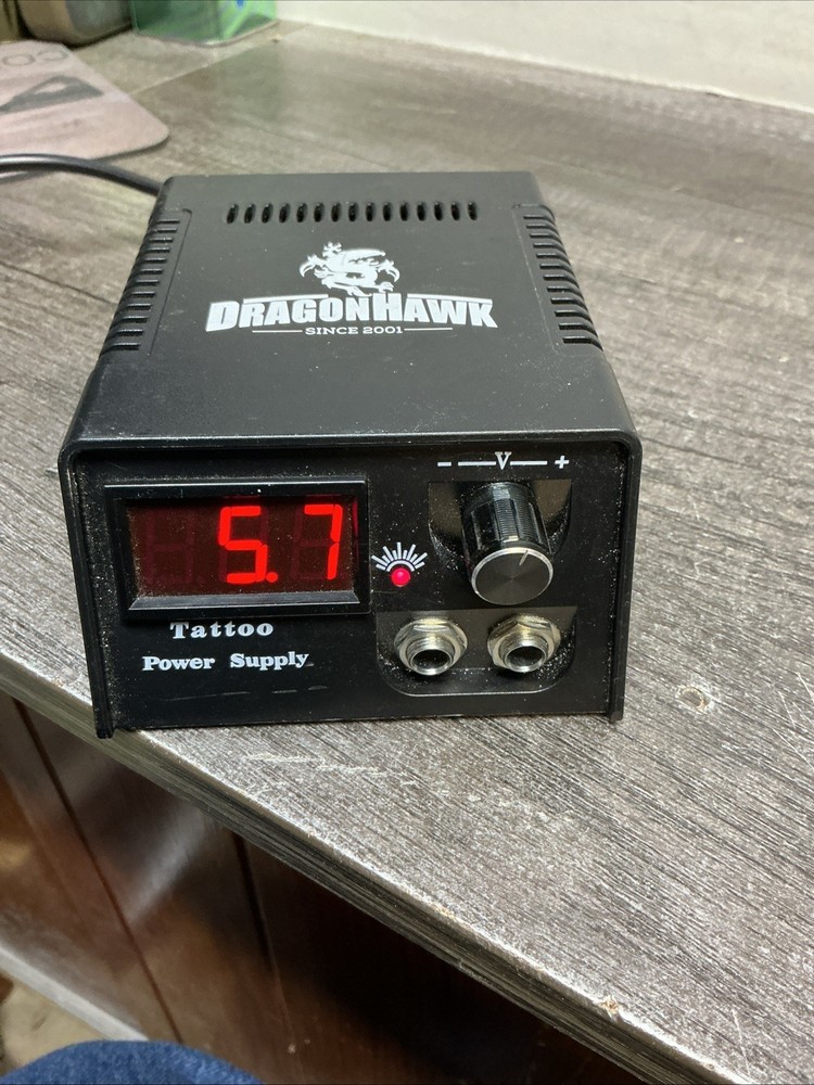 Dragonhawk Tattoo Machine Power Supply