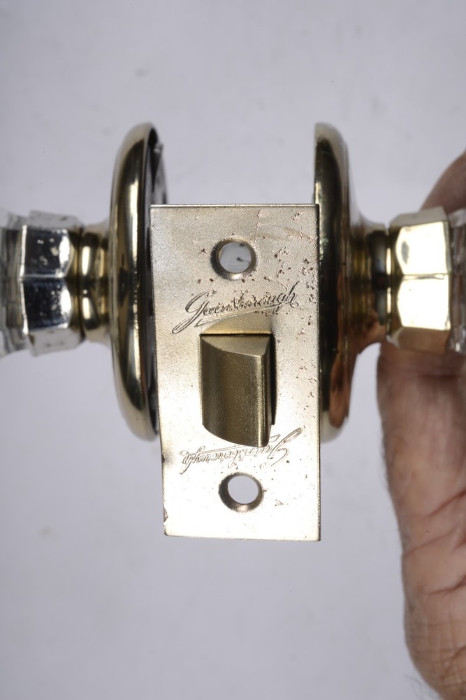 Gainsborough Crystal Doorknob Sets Four (4).
